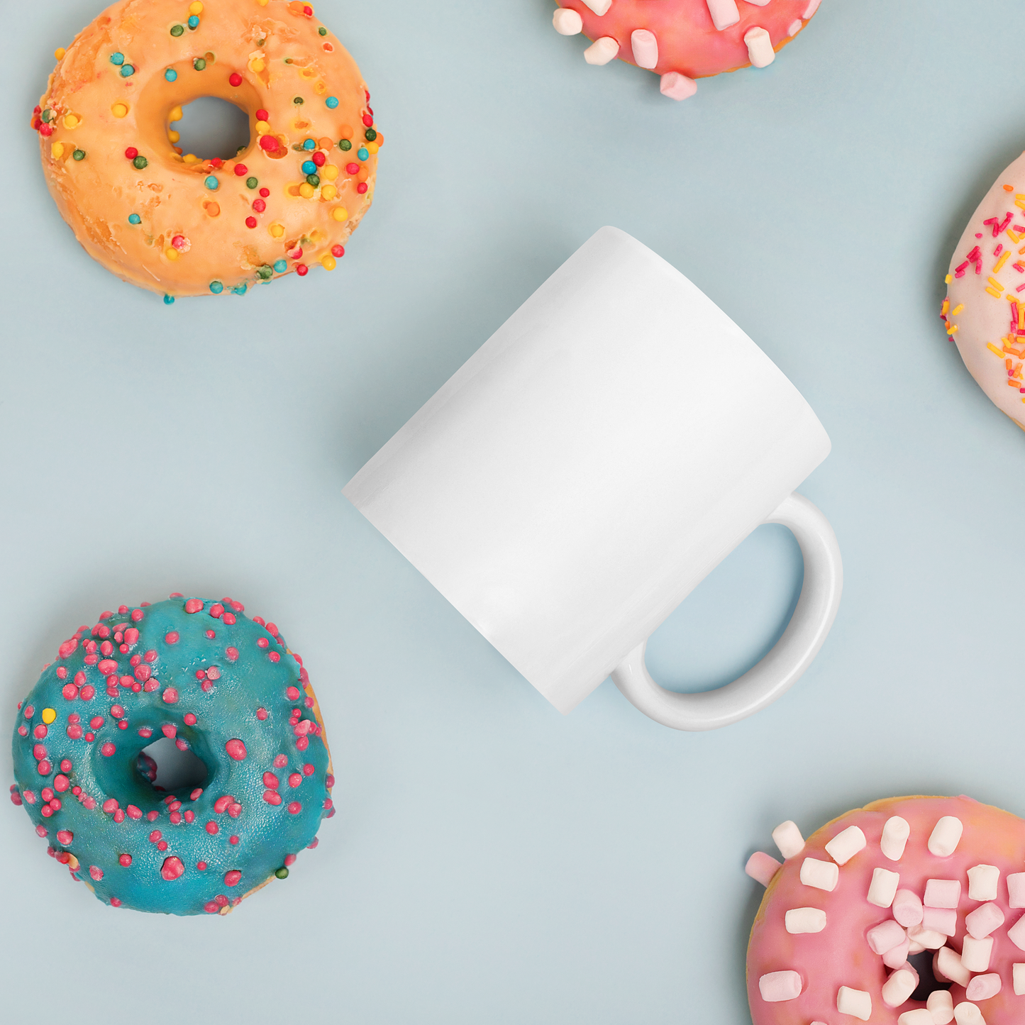 Weiße Tasse, Frohe Ostern ''Edo Bricho''
